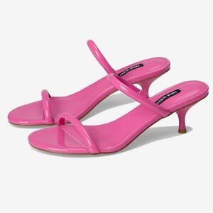 Nine West Vibrant Pink Heeled Sandals